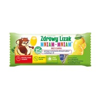 SUPERPHARMA Lizak  ZDROWY MNIAM-MNIAM o smaku cytrynowym 6g