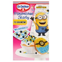 Dr. Oetker Mix dekoracji minionkowe skarby 70 g