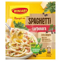 Winiary Pomysł na... Spaghetti carbonara 34 g