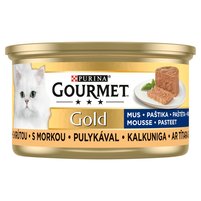 Gourmet Gold Karma dla kotów mus z indykiem 85 g