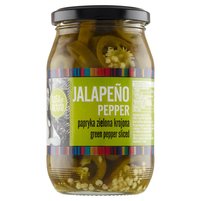 Casa de Mexico Papryka zielona Jalapeño krojona 340 g