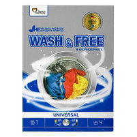 WASH&FREE Proszek do prania UNIWERSALNY 7 prań, 400 g