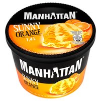 Manhattan Lody z serkiem twarogowym i lody pomarańczowe 1400 ml