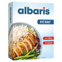 Albaris Ryż długi biały 400 g (4 torebki)