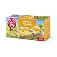 Teekanne World of Fruits Orange & Ginger Mieszanka herbatek owocowych 45 g (20 x 2,25 g)