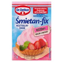 Dr. Oetker Śmietan-fix różowy 7 g