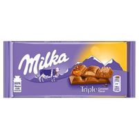 Milka Czekolada Triple Caramel 90g