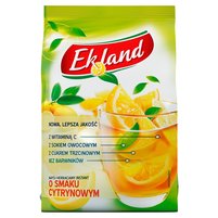 Ekland Napój herbaciany instant o smaku cytrynowym 300 g