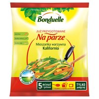 Bonduelle Już przygotowane na parze Mieszanka warzywna Kalifornia 400g