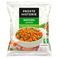 Proste Historie Marchewka z groszkiem 450 g