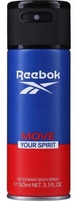 Reebok Move Your Spirit Dezodorant Męski Spray 150ML