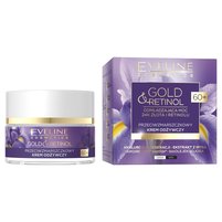 Eveline Gold&Retinol Przeciwzmarszczkowy krem odżywczy, na dzień i na noc, 60+