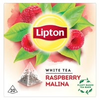 Lipton Herbata biała malina 30 g (20 torebek)