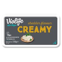 Violife Produkt na bazie oleju kokosowego o smaku cheddar kremowy 150 g