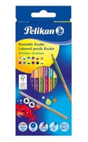 PELIKAN KREDKI DWUSTRONNY 24 KOLORY