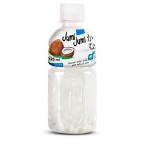 JumiJumi Napój kokosowy z kawałkami galaretki kokosowej nata de coco 320 ml