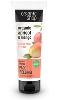 Organic Shop Organic Apricot Mango Face Peeling delikatny peeling do twarzy 75ml (P1)