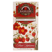 Basilur tea friuits strawberry & rasppberry 50g