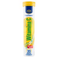 Krüger Vital Power Suplement diety witamina C smak cytrynowy 84 g (20 sztuk)