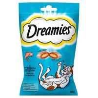 Dreamies Karma uzupełniająca z wybornym łososiem 60 g