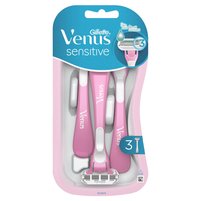 Gillette Venus Sensitive Maszynki jednorazowe, liczba sztuk w opakowaniu: 3