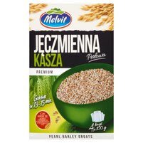 Melvit Premium Kasza jęczmienna perłowa 400 g (4 torebki)