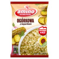 Amino Zupa błyskawiczna ogórkowa z koperkiem 61 g