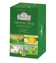 Ahmad Tea Green Selection Herbata Zielona zestaw 40g (20x2g)