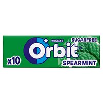 Orbit Spearmint Guma do żucia bez cukru 14 g (10 sztuk)