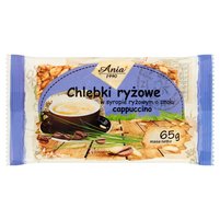 Ania Chlebki ryżowe w syropie ryżowym o smaku cappuccino 65 g