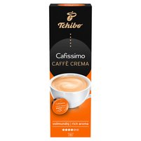 Tchibo Cafissimo Caffè Crema Rich Aroma Kawa palona mielona w kapsułkach 76 g (10 x 7,6 g)