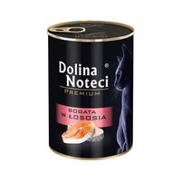 Dolina Noteci Premium mokra karma dla kota bogata w łososia  400 g