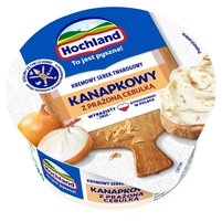 Hochland Kanapkowy kremowy serek twarogowy z prażoną cebulką 130 g