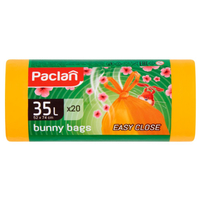 Paclan bunny bags Worki na śmieci 35 l 20 sztuk