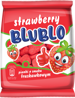 BLUBO  PIANKI TRUSKAWKOWE 80G