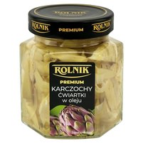 Rolnik Mediterana Karczochy ćwiartki w oleju 290 g