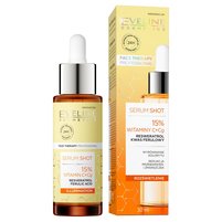 EVELINE SERUM SHOT Kuracja rozświetlająca 15% witaminy C+Cg, 30 ml