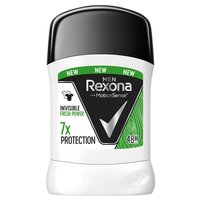 Rexona Men Invisible Fresh Power Antyperspirant w sztyfcie dla mężczyzn 50 ml