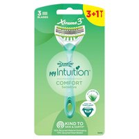 Wilkinson Sword My Intuition Xtreme3 Comfort Sensitive Maszynka jednorazowa 4 sztuki