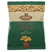 ORZESZEK ORZECHY ZIEMNE SOLONE 100G