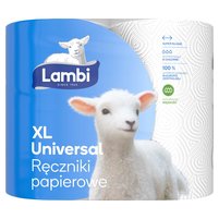 Lambi XL Uniwersal Ręczniki papierowe 2 rolki