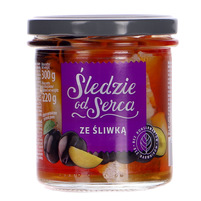 Śledzie od serca ze śliwką 300g