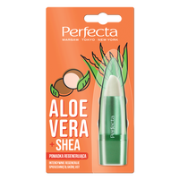 Perfecta Aloe Vera Regenerująca pomadka do ust z aloesem i masłem shea