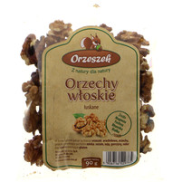 ORZESZEK ORZECHY WŁOSKIE ŁUSKANE 90G