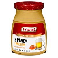 Prymat Musztarda z piwem i miodem 180 g