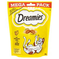 Dreamies Karma uzupełniająca dla kotów dorosłych i kociąt z serem 180 g