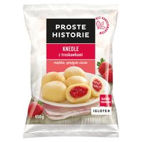 Proste Historie Knedle z truskawkami 450 g