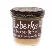 TRADYCYJNE JADŁO LEBERKA Z BOROWIKIEM 80G