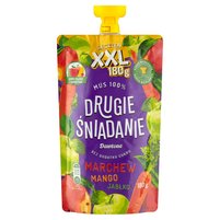 Drugie śniadanie Mus 100 % marchew mango jabłko 180 g