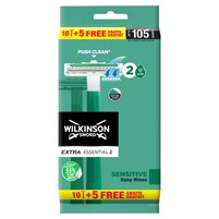 Wilkinson Sword Extra Essential 2 Sensitive Maszynka 15 sztuk